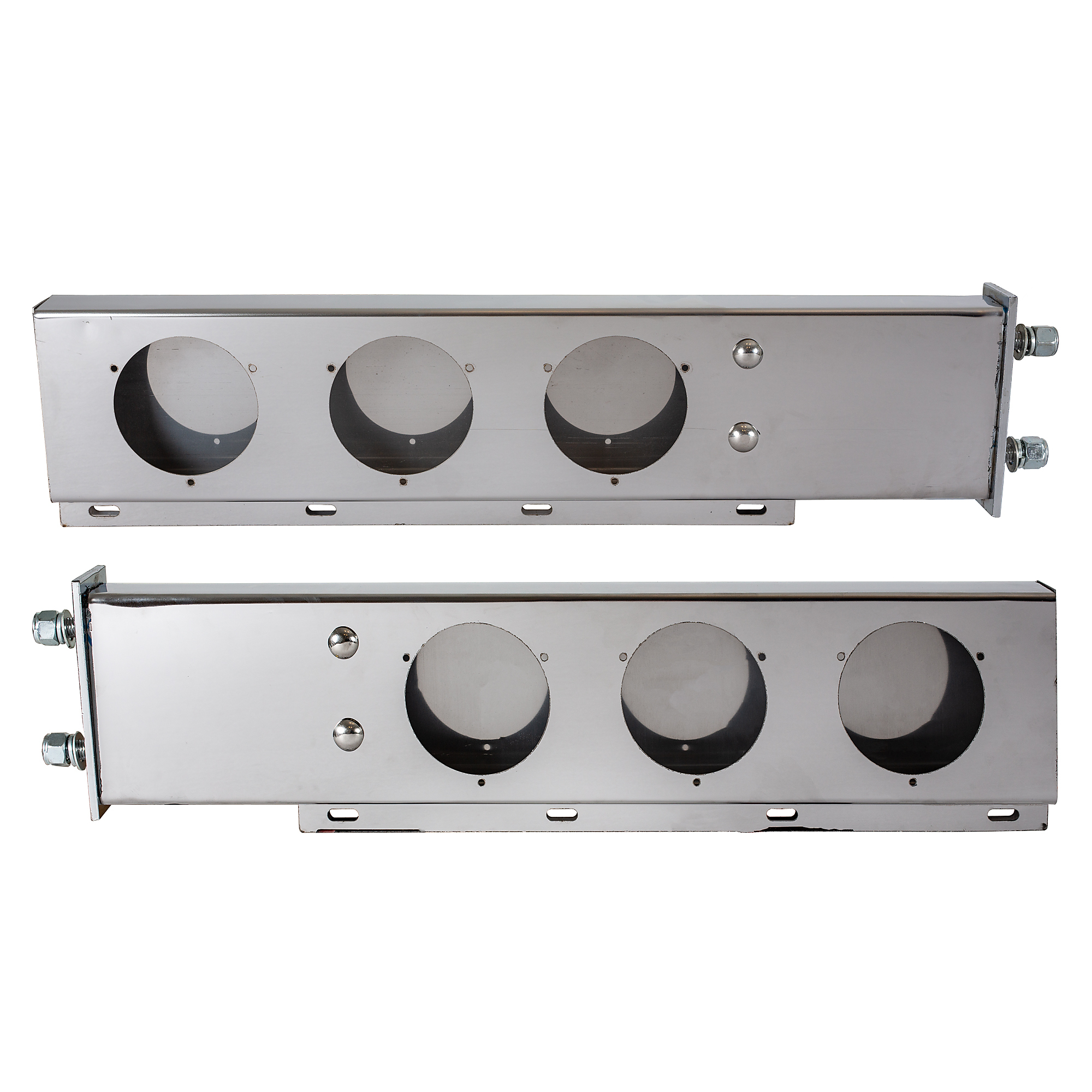 Buyers Products, 30in. Stainless Steel Light Boxes with Mudflap Mounts, Pieces (qty.) 1 Model# LB6303SST